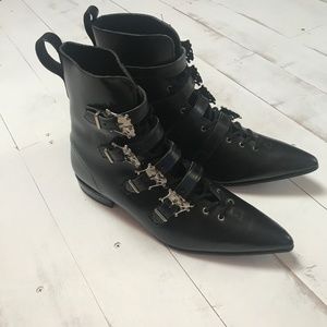 Deacon Brook PROVIDER VINTAGE Goth Boots, 9.5